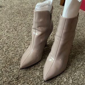 Nine West Mauve Zipper Boots